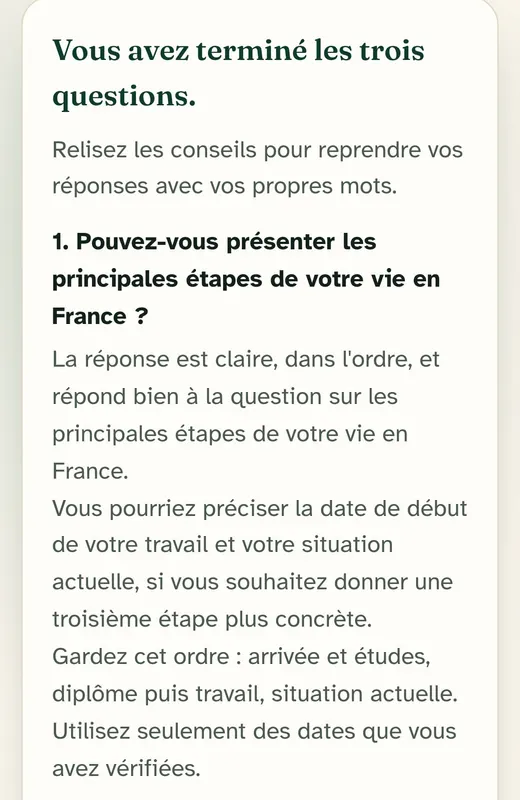 Des conseils pour progresser